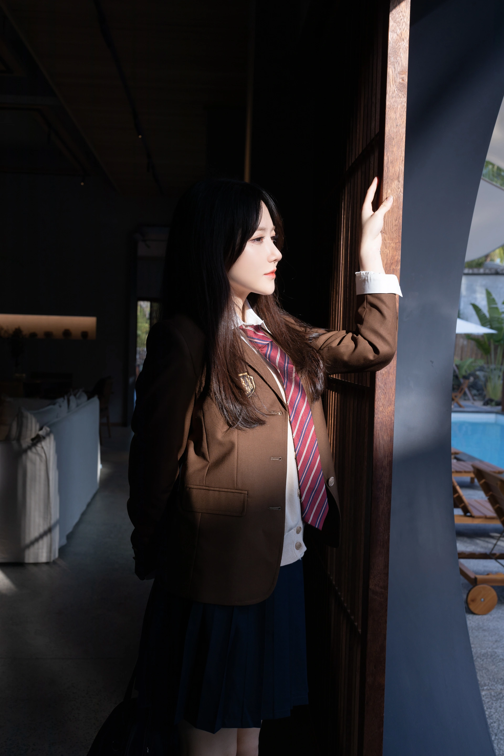 0030 秀人名模鱼子酱Fish内部私购未上架《外出回忆录》写真 1